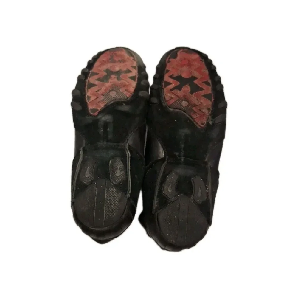 Robert Wayne Rays Men's Slip On Shoes Black Square Toe Sz 8
